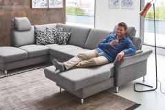 ZE-EM18013 von Zehdenick - Wohnlandschaft Variante links steel