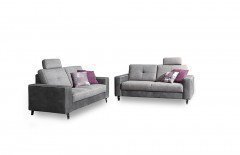 Varese XC von Sit & More - Polster-Duo grau-anthrazit