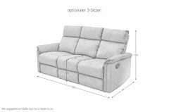 Amrum von Pro.Com - TV-Sessel hellgrau