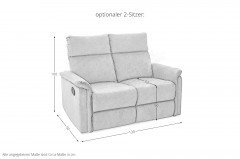 Amrum von Pro.Com - TV-Sessel hellgrau