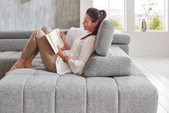 MP-IN18022 von Megapol - Polstergarnitur Variante rechts grau