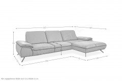 ZE-EM18063 von Zehdenick - Polstergarnitur rechts moos