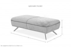 ZE-EM18063 von Zehdenick - Polstergarnitur rechts moos