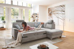 ZE-EM18058 von Zehdenick - Polsterecke Ausführung rechts silver