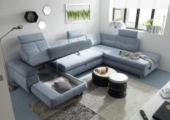 Alba von ED-Lifestyle - Wohnlandschaft rechts aqua