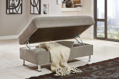 ZE-EM19020 von Zehdenick - Ecksofa Ausführung rechts stone