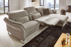 ZE-EM19020 von Zehdenick - Ecksofa Ausführung rechts stone