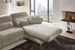 ZE-EM19020 von Zehdenick - Ecksofa Ausführung rechts stone