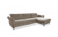 ZE-EM19020 von Zehdenick - Ecksofa Ausführung rechts stone