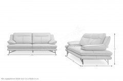 Cezanne von Calia Italia - Leder-Duo senape