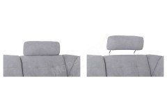 6296 von ALINA - Ecksofa agate-grey rechts