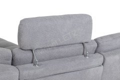 6296 von ALINA - Ecksofa agate-grey rechts