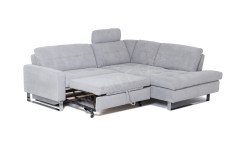 6296 von ALINA - Ecksofa agate-grey rechts