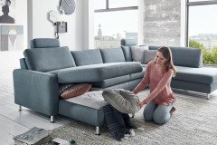 MP-IN19027 von Megapol - Wohnlandschaft Ausführung rechts blue