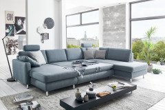 MP-IN19027 von Megapol - Wohnlandschaft Ausführung rechts blue