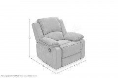 Dakota von Pro.Com - Funktionssessel anthrazit