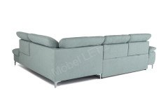 7178 von ALINA - Ecksofa rechts pastel-turquoise
