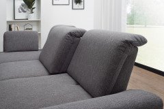 Time-PLUS von Dietsch - Ecksofa Variante links platin