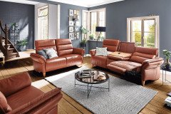 3613 von Carina - Polstergarnitur brandy