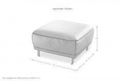 3613 von Carina - Polstergarnitur brandy