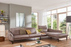 1808 von Himolla - Ledergarnitur rechts fango