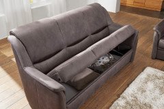 Oslo von Dietsch - Polstergarnitur schlamm