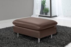 Modell 322 von Sofa-Team - Echtledergarnitur braun