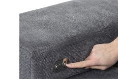 Speed von AZ Iwaniccy - Polstersofa rechts stone