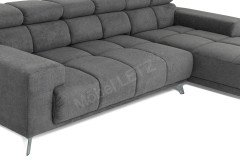 Speed von AZ Iwaniccy - Polstersofa rechts stone