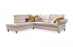 Happy von Dietsch - Ecksofa Variante links natur