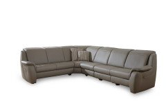 Cammeo von Polsteria - Ledercouch Variante links plaza