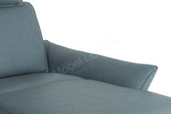 1920 von Himolla - Ledergarnitur rechts aqua