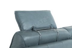 1920 von Himolla - Ledergarnitur rechts aqua