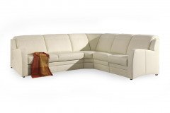 Amica von PM Oelsa - Ledergarnitur weiß