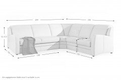 Amica von PM Oelsa - Ledergarnitur weiß