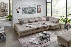 MP-IN19096 von Megapol - Wohnlandschaft Variante rechts granit