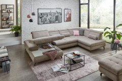 MP-IN19096 von Megapol - Wohnlandschaft Variante rechts granit