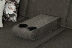 Family Style 5 von Dietsch - Eckcouch Variante links nougat