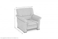 2253 von Himolla - Polstergarnitur puder