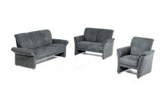 Andorra-LE20 von Gruber - Polstergarnitur anthrazit