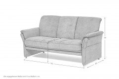 Andorra-LE20 von Gruber - Polstergarnitur anthrazit