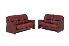 PN-PF19167 von Polinova - Ledergarnitur brombeer