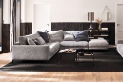 Uptown von Candy - Lounge-Garnitur rechts light-grey