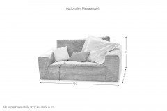 Seventies von Candy - Megasofa rosa