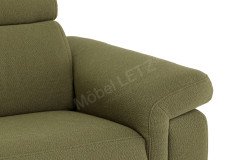 1203 von Himolla - Ecksofa Ausführung links olive