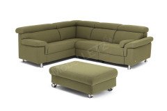 1203 von Himolla - Ecksofa Ausführung links olive