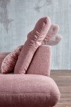 Carolina-C-XC von Poco - Ecksofa Variante links altrosa