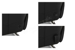 4905 von Himolla - Trapez-Sofa espresso