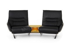 4905 von Himolla - Trapez-Sofa espresso
