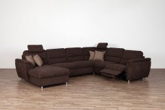 Deva von Grant Factory - Sofalandschaft rechts braun